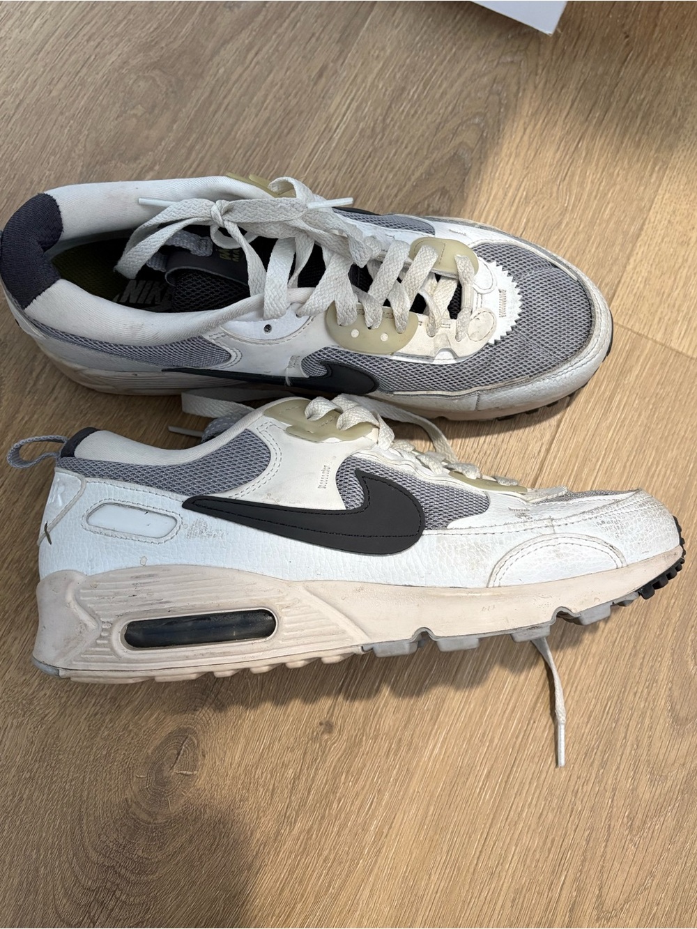 Nike Women’s Sneakers in White, Gray & Black